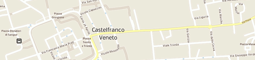 Mappa della impresa fotolife di bortolin a CASTELFRANCO VENETO