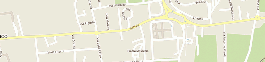 Mappa della impresa baggio di giancarlo baggio e c (snc) a CASTELFRANCO VENETO