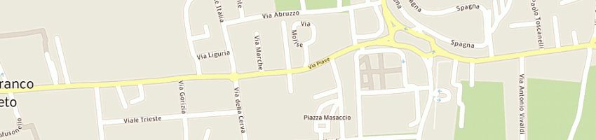 Mappa della impresa associazione artigiani della marca trevigiana a CASTELFRANCO VENETO
