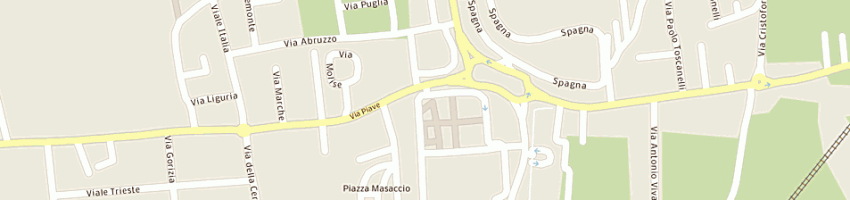 Mappa della impresa alcom srl a CASTELFRANCO VENETO
