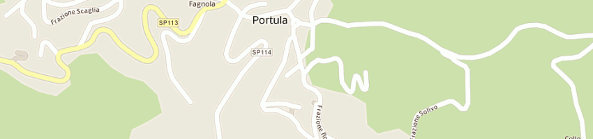 Mappa della impresa martinetti daniela a PORTULA