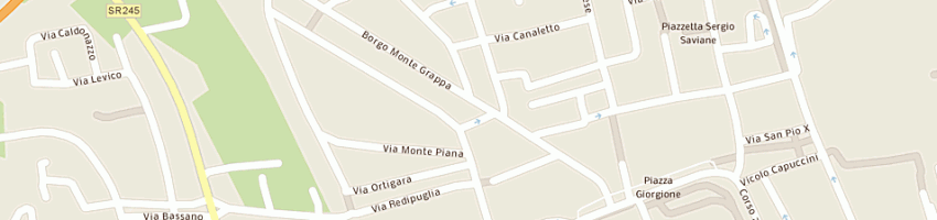Mappa della impresa prontotivu di gallina ivan a CASTELFRANCO VENETO