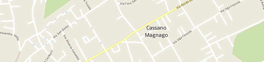 Mappa della impresa mazzucchelli silvano a CASSANO MAGNAGO