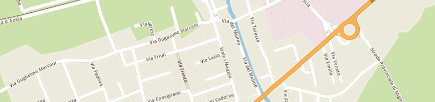 Mappa della impresa eredi bergamo paolo di bergamo vania e c snc a SAN BIAGIO DI CALLALTA