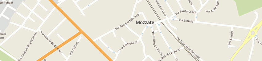 Mappa della impresa associazione provinciale artigiani a MOZZATE