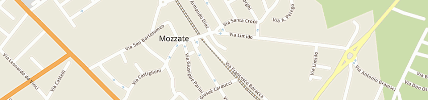 Mappa della impresa villa rosa srl a MOZZATE