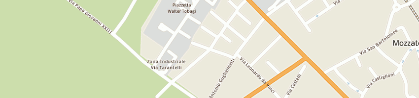 Mappa della impresa creation glamour di ripamonti donatella a MOZZATE