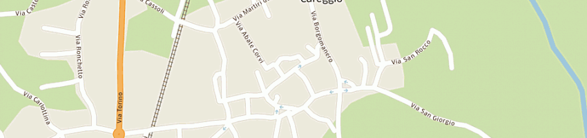 Mappa della impresa savoini umberto a CUREGGIO