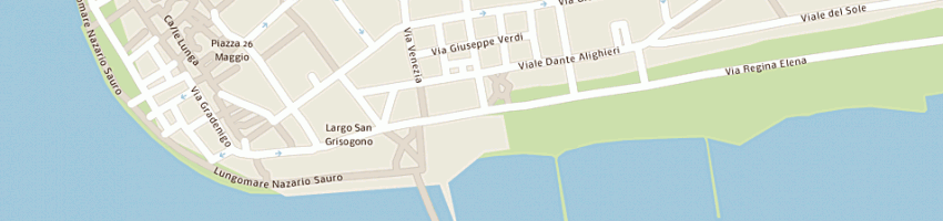 Mappa della impresa condominio bruseschi a GRADO