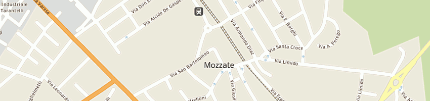 Mappa della impresa landoni maurizio a MOZZATE