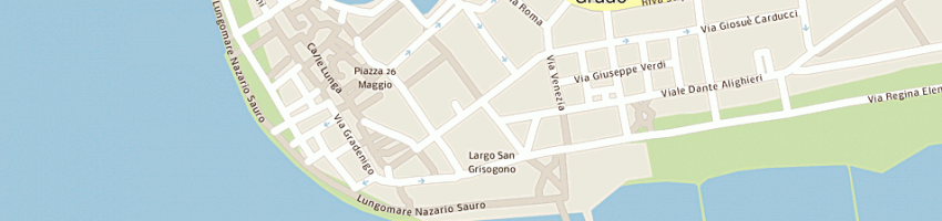 Mappa della impresa poste italiane spa a GRADO