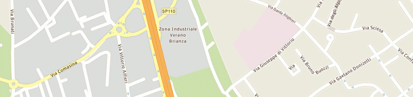 Mappa della impresa menb snc di barzaghi emanuele g e lorenzo a VERANO BRIANZA