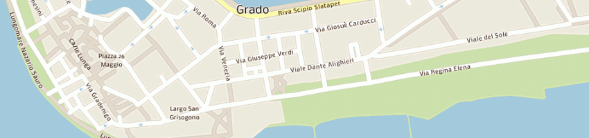 Mappa della impresa camuffo virgilio a GRADO
