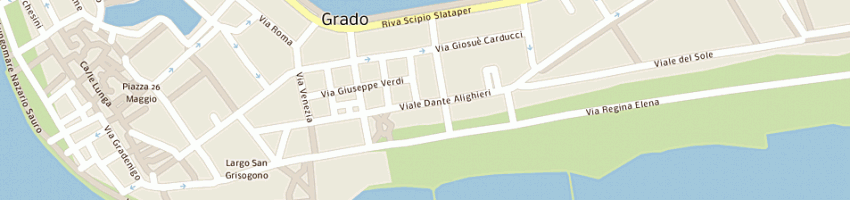 Mappa della impresa camuffo virgilio a GRADO