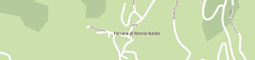 Mappa della impresa poste italiane spa a FERRARA DI MONTE BALDO