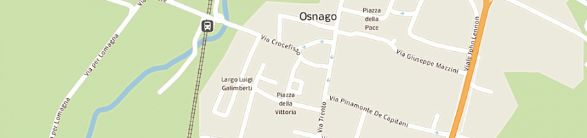 Mappa della impresa bar roma di scaccabarozzi angela a OSNAGO