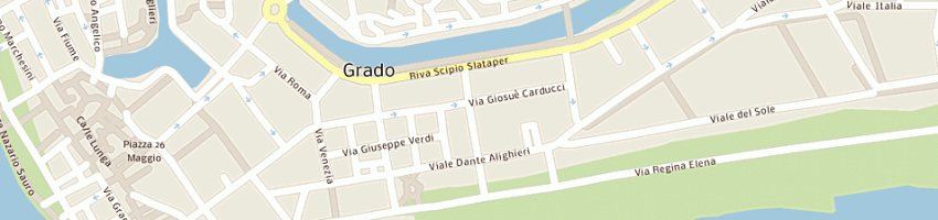 Mappa della impresa rebecchi e salvador studio associato a GRADO