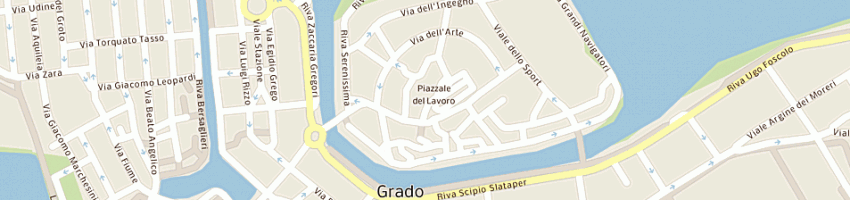 Mappa della impresa villa albis a GRADO