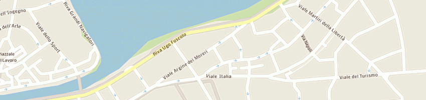 Mappa della impresa agenzia immobiliare italia di verzegnassi a GRADO