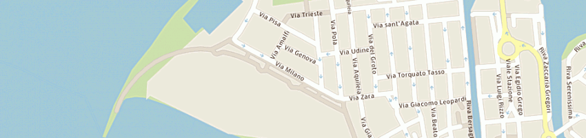 Mappa della impresa motomarket mestrino sas di comin giorgio a VENEZIA