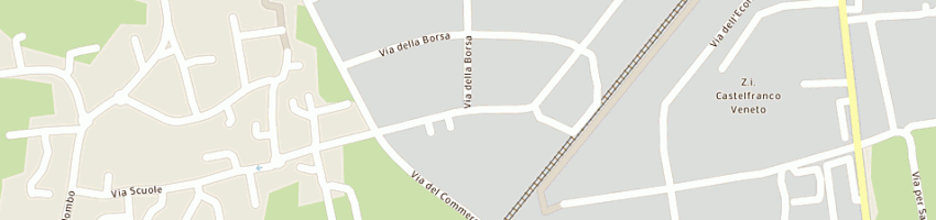 Mappa della impresa selectron srl a CASTELFRANCO VENETO