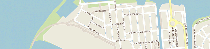 Mappa della impresa tania sas di fontana ciro e c a VENEZIA