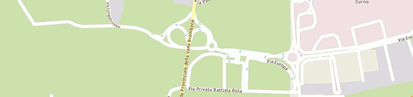 Mappa della impresa centri di bellezza yves rocher italia yram (srl) a CURNO