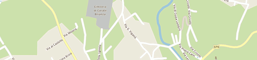 Mappa della impresa motta giuseppe a CARATE BRIANZA