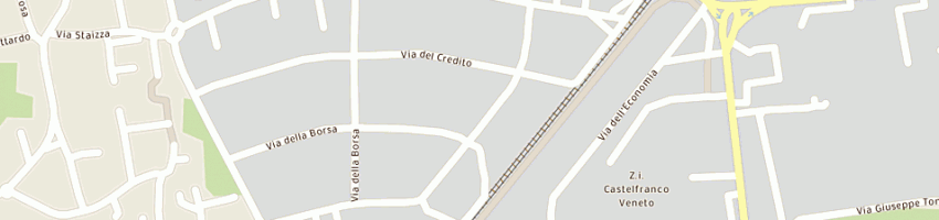 Mappa della impresa arte grafic sas di coin ivana e c a CASTELFRANCO VENETO