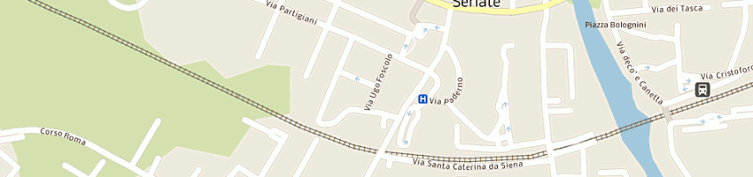 Mappa della impresa casa dei rasoi elettrici sas a BERGAMO