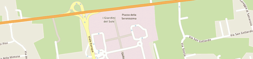 Mappa della impresa bucintoro snc di guolo siro e c a CASTELFRANCO VENETO