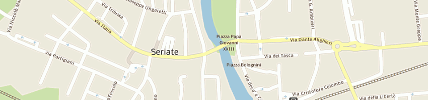 Mappa della impresa pizzeria d'asporto il pizzicotto di masia giovanni paolo e c snc a SERIATE
