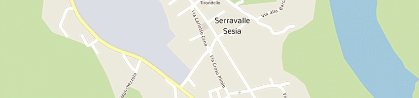 Mappa della impresa municipio a SERRAVALLE SESIA