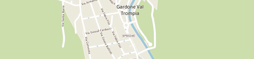 Mappa della impresa credito bergamasco spa a GARDONE VAL TROMPIA