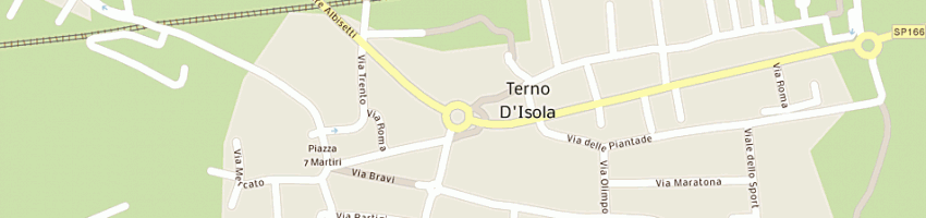 Mappa della impresa municipio a TERNO D ISOLA