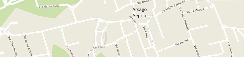 Mappa della impresa municipio a ARSAGO SEPRIO