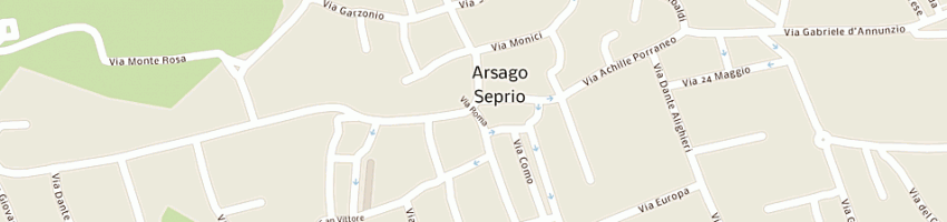 Mappa della impresa cotas srl a ARSAGO SEPRIO