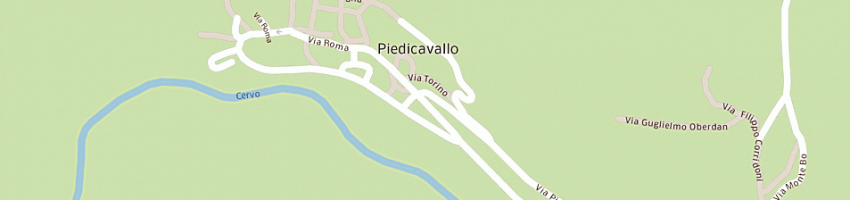 Mappa della impresa poste italiane a PIEDICAVALLO