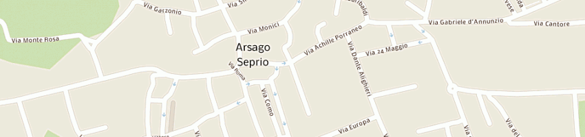 Mappa della impresa scuola media a ARSAGO SEPRIO
