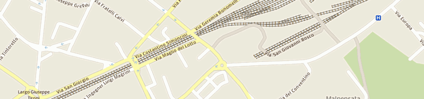 Mappa della impresa infomath srl a BERGAMO