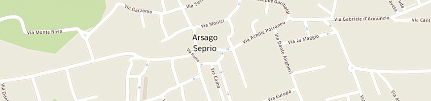 Mappa della impresa gaiazzi claudio a ARSAGO SEPRIO