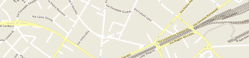 Mappa della impresa autoscuola drago di camillo e daniele snc a BERGAMO