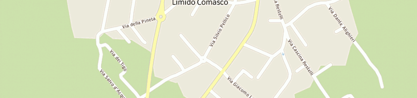 Mappa della impresa riflessi a LIMIDO COMASCO