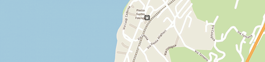 Mappa della impresa albergo ristorante aquila a SULZANO