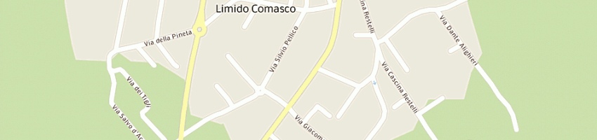 Mappa della impresa speedy pizza di internicola filippo a LIMIDO COMASCO