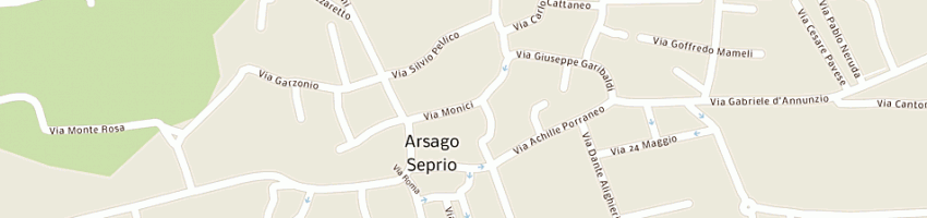 Mappa della impresa comune di arsago serpio polizia locale a ARSAGO SEPRIO