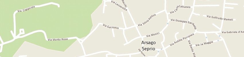 Mappa della impresa montagnoli giorgio a ARSAGO SEPRIO