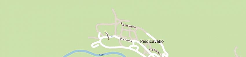 Mappa della impresa parrocchia di piedicavallo a PIEDICAVALLO