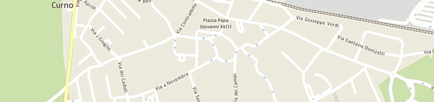 Mappa della impresa ristorante la meneghina snc du colleoni silvio c a CURNO