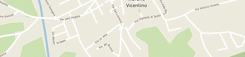 Mappa della impresa bertinato giuseppe lucio a MARANO VICENTINO